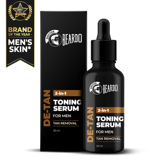 Beardo De-Tan 2 in 1 Toning Serum, 30ml - Buy from Indicrest