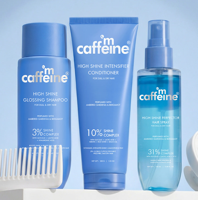 Mcaffeine Complete glossy Hair Routine | New Shine Complex - Buy from Indicrest