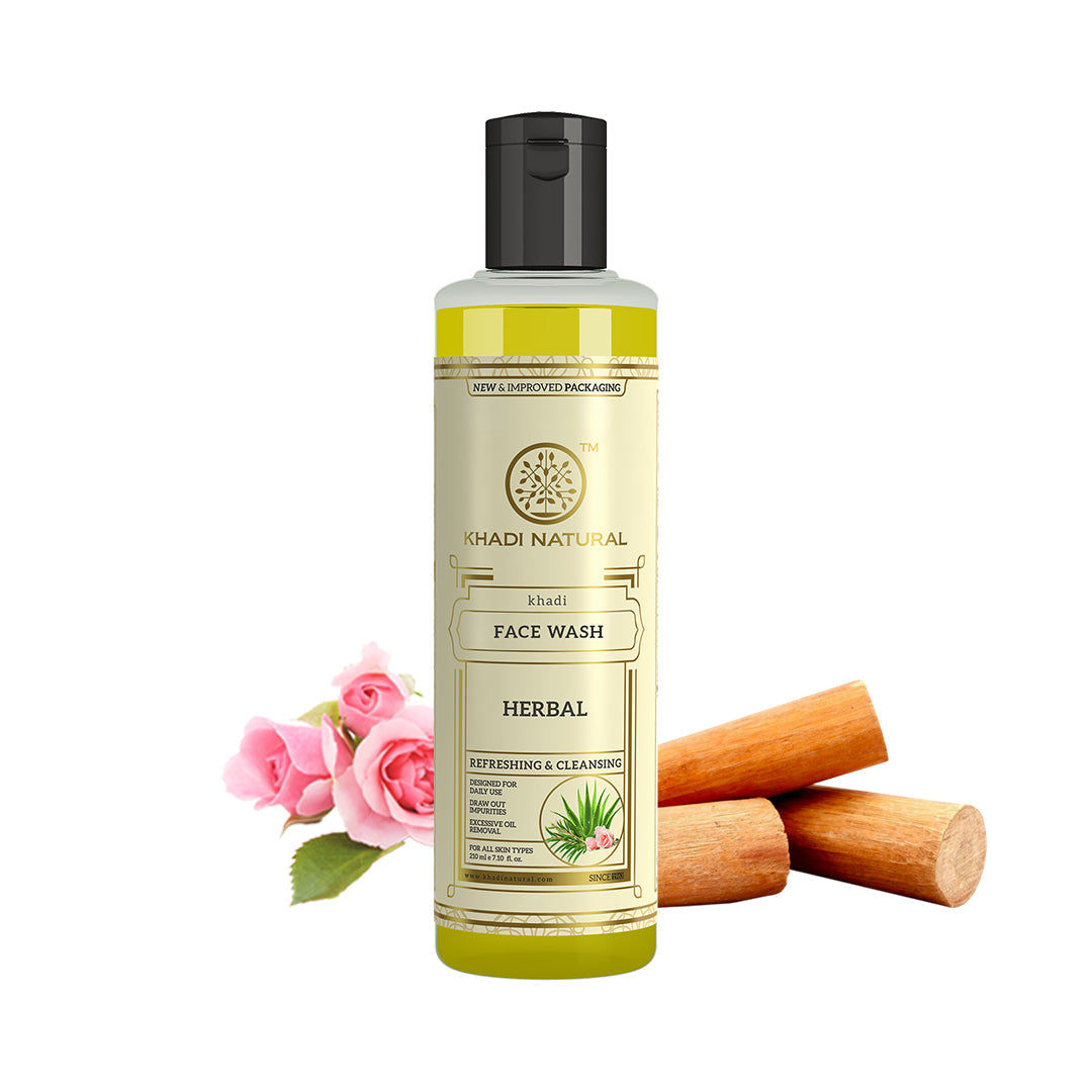Khadi Natural Herbal Face Wash - 210ml - Image 5 - Buy from Indicrest
