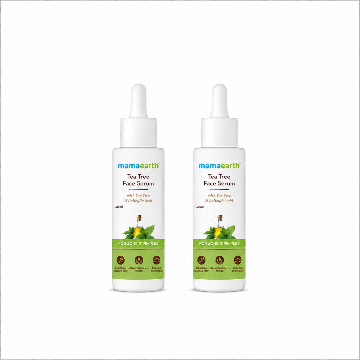 Mamaearth Tea Tree Face Serum for Acne and Pimples, 30ml (Pack of 2) - Image 7 - Buy from Indicrest