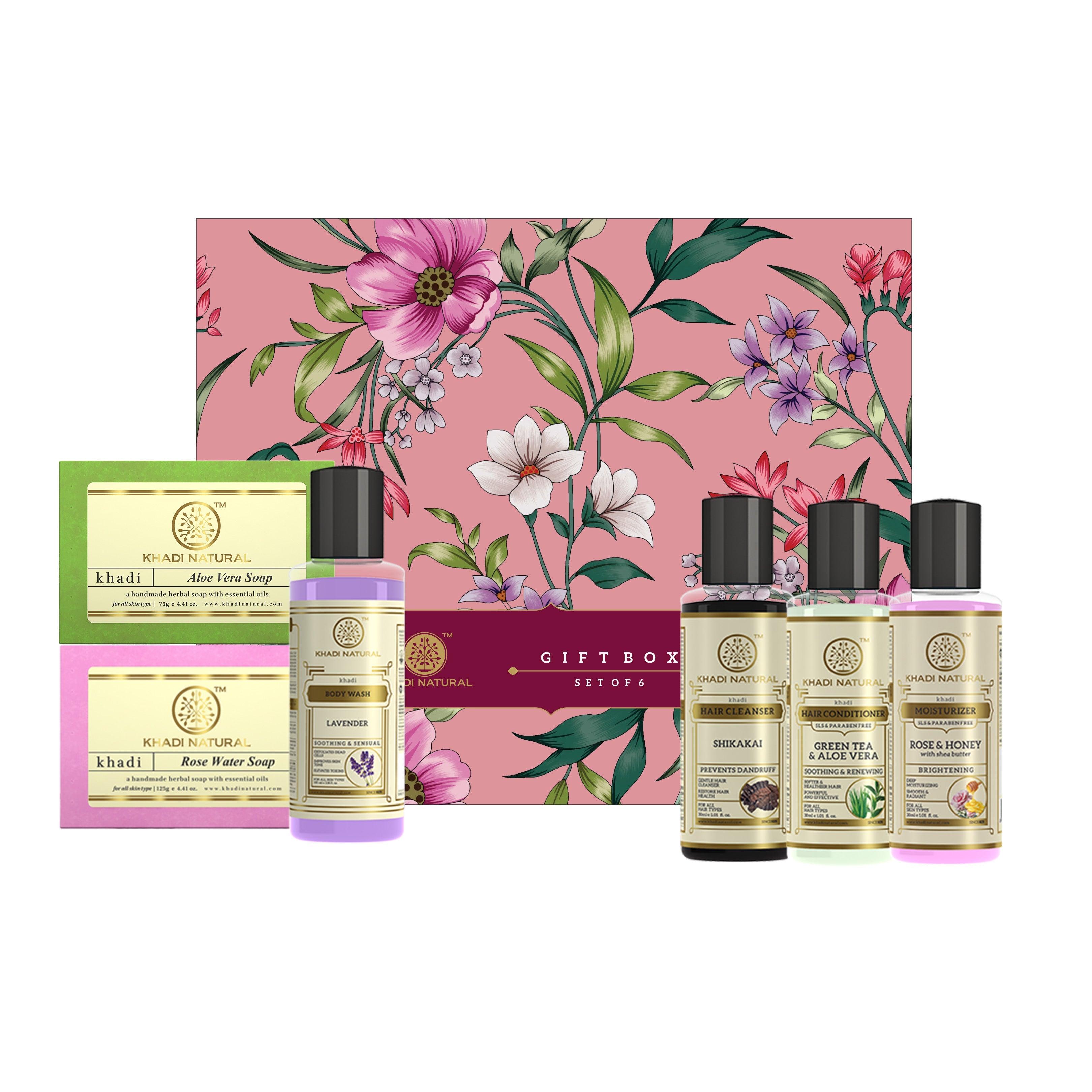 Khadi Natural Gift Box Combo Pack Of 6 Sale - Image 6 - Buy from Indicrest
