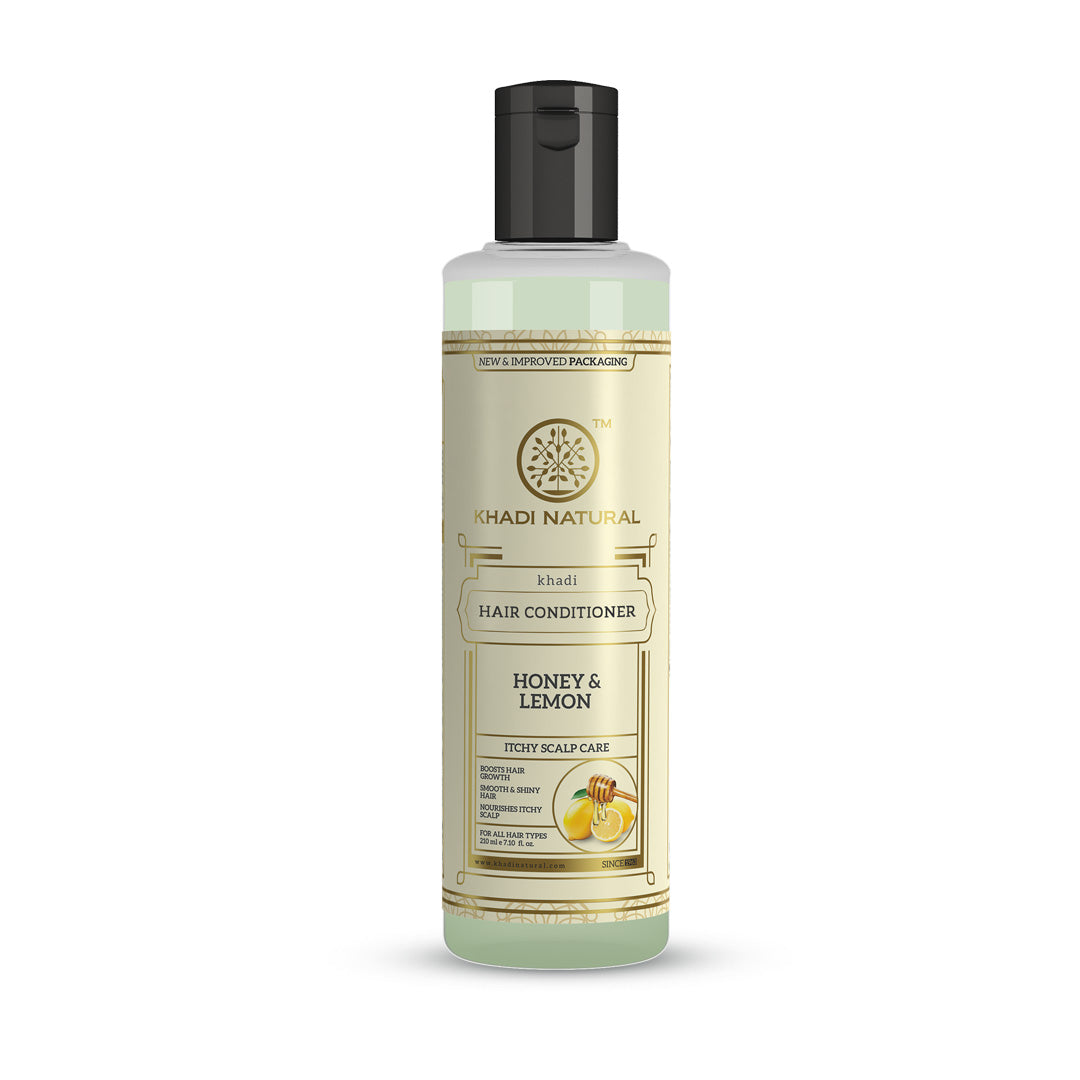 Khadi Natural Honey & Lemon Hair Conditioner - 210ml - Buy from Indicrest