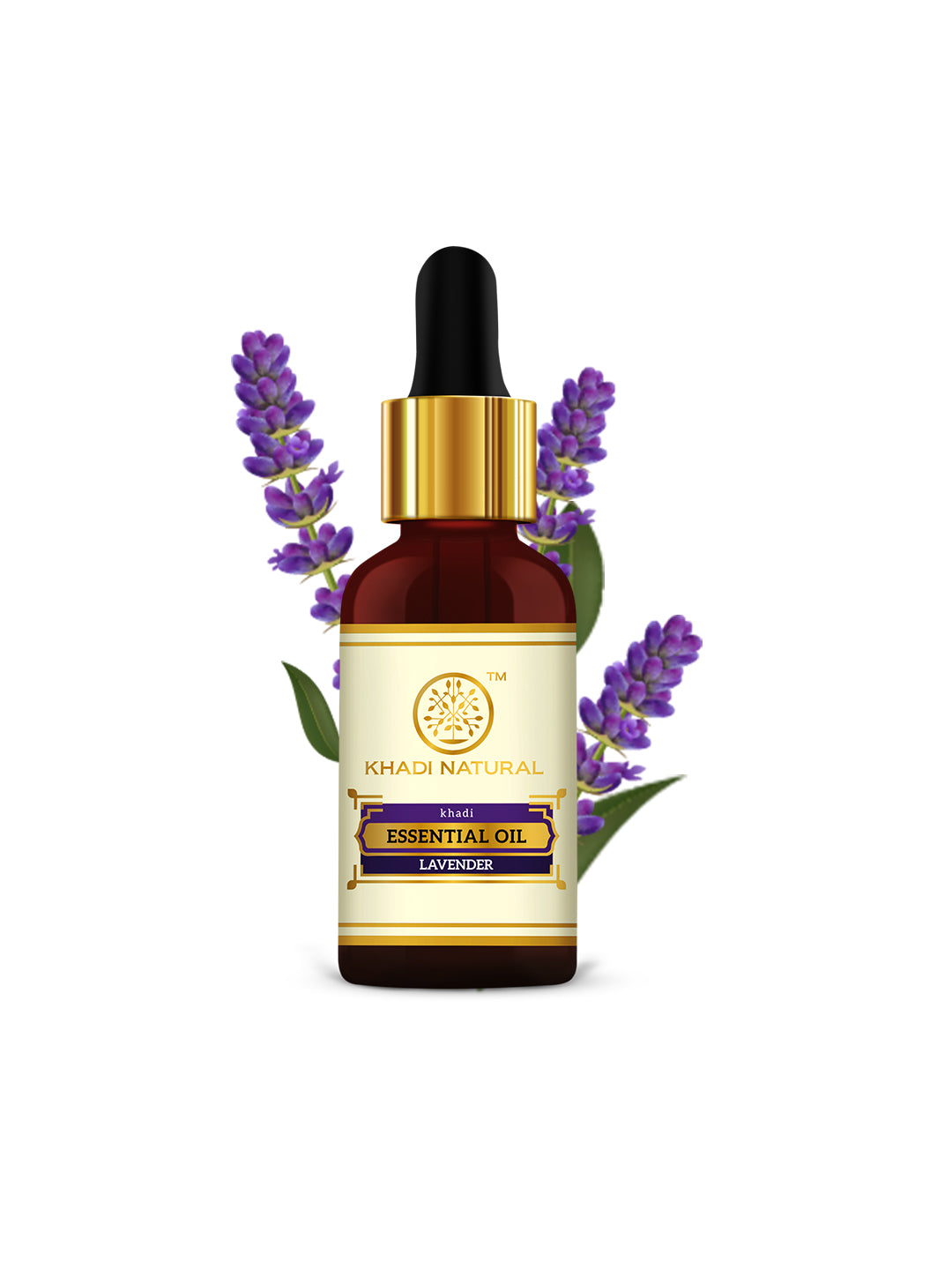 Khadi Natural Lavender Essential Oil - 15ml - Image 5 - Buy from Indicrest