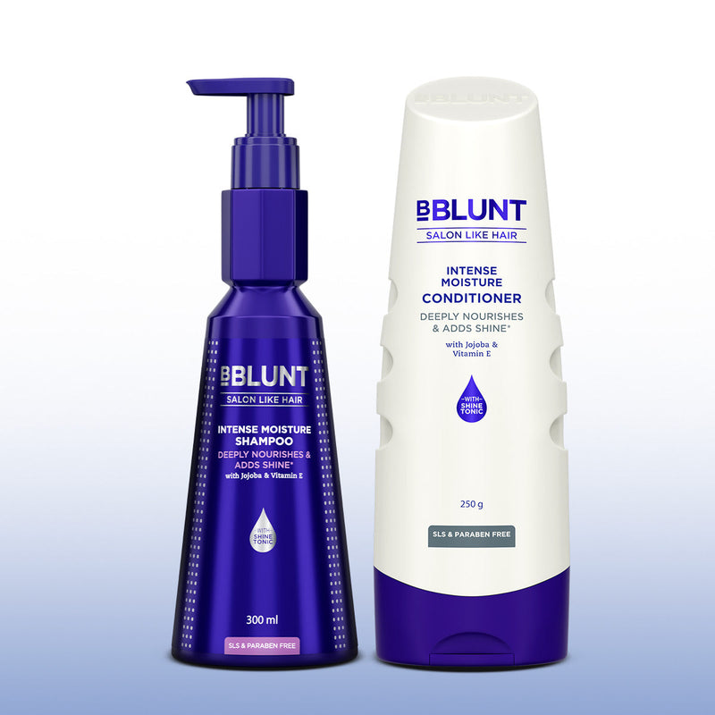 Bblunt Intense Moisture Shampoo & Conditioner Power Duo - Buy from Indicrest