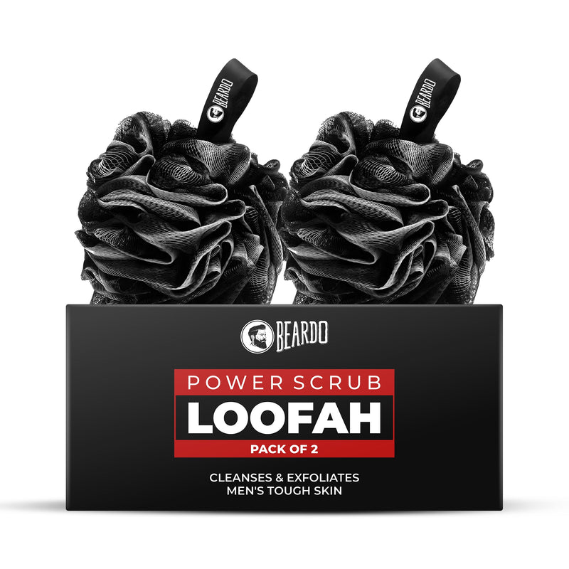 Beardo Power Scrub Loofah Pack of 2 - Buy from Indicrest