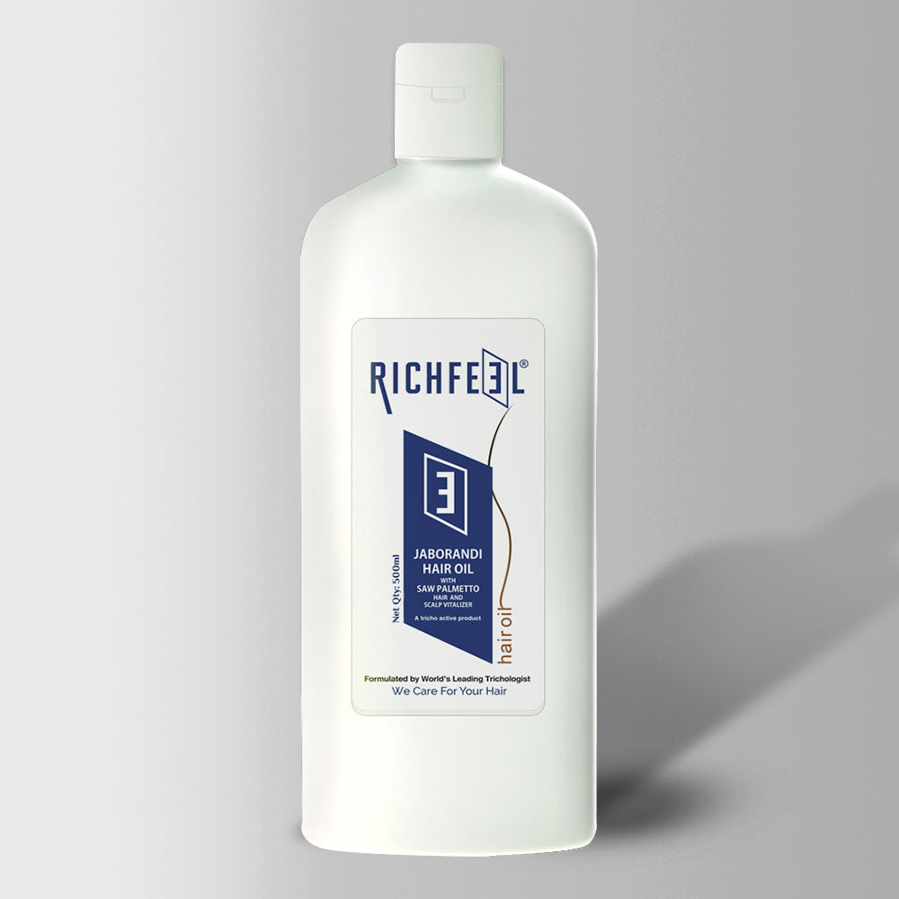 Richfeell Jaborandi Hair Oil With Saw Palmetto 500 Ml - Buy from Indicrest