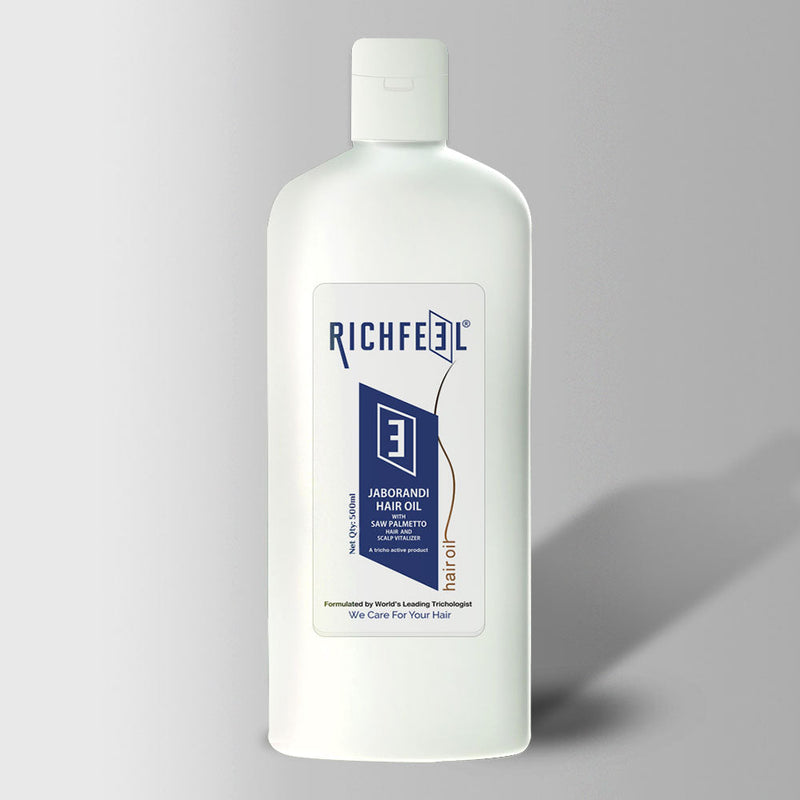 Richfeell Jaborandi Hair Oil With Saw Palmetto 500 Ml - Buy from Indicrest