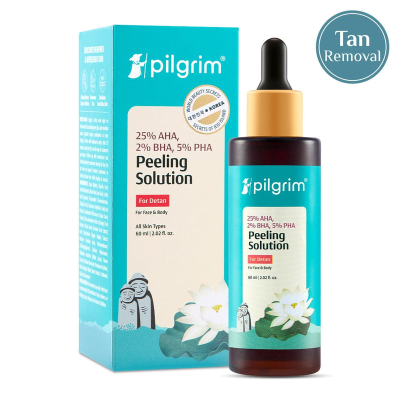 Pilgrim 60ml - 25% AHA, 2% BHA, 5% PHA Peeling Solution, 60ml - Buy from Indicrest