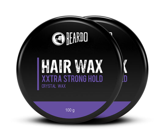 Beardo Hair Wax XXTRA STRONGHOLD Crystal Wax, Pack of 2 - Buy from Indicrest