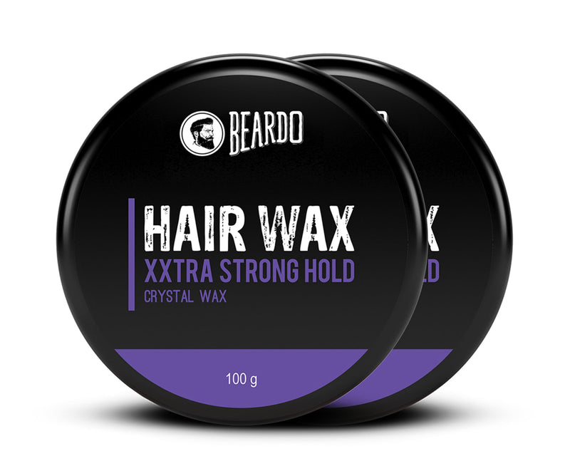 Beardo Hair Wax XXTRA STRONGHOLD Crystal Wax, Pack of 2 - Buy from Indicrest
