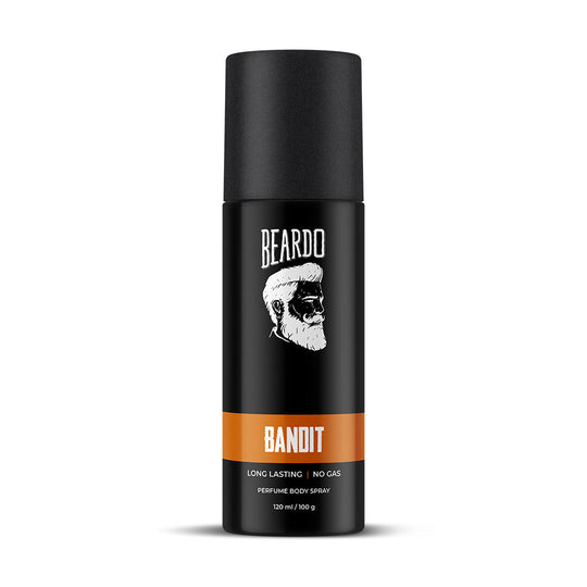 Beardo Bandit Perfume Body Spray, 120ml - Buy from Indicrest