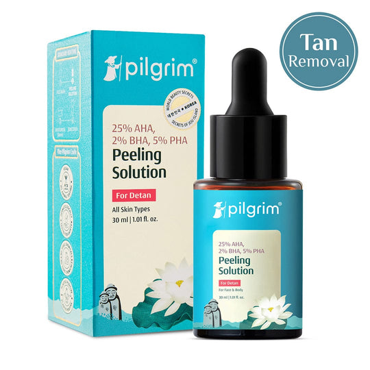 Pilgrim 25% AHA, 2% BHA, 5% PHA Peeling Solution, 30ml - Buy from Indicrest