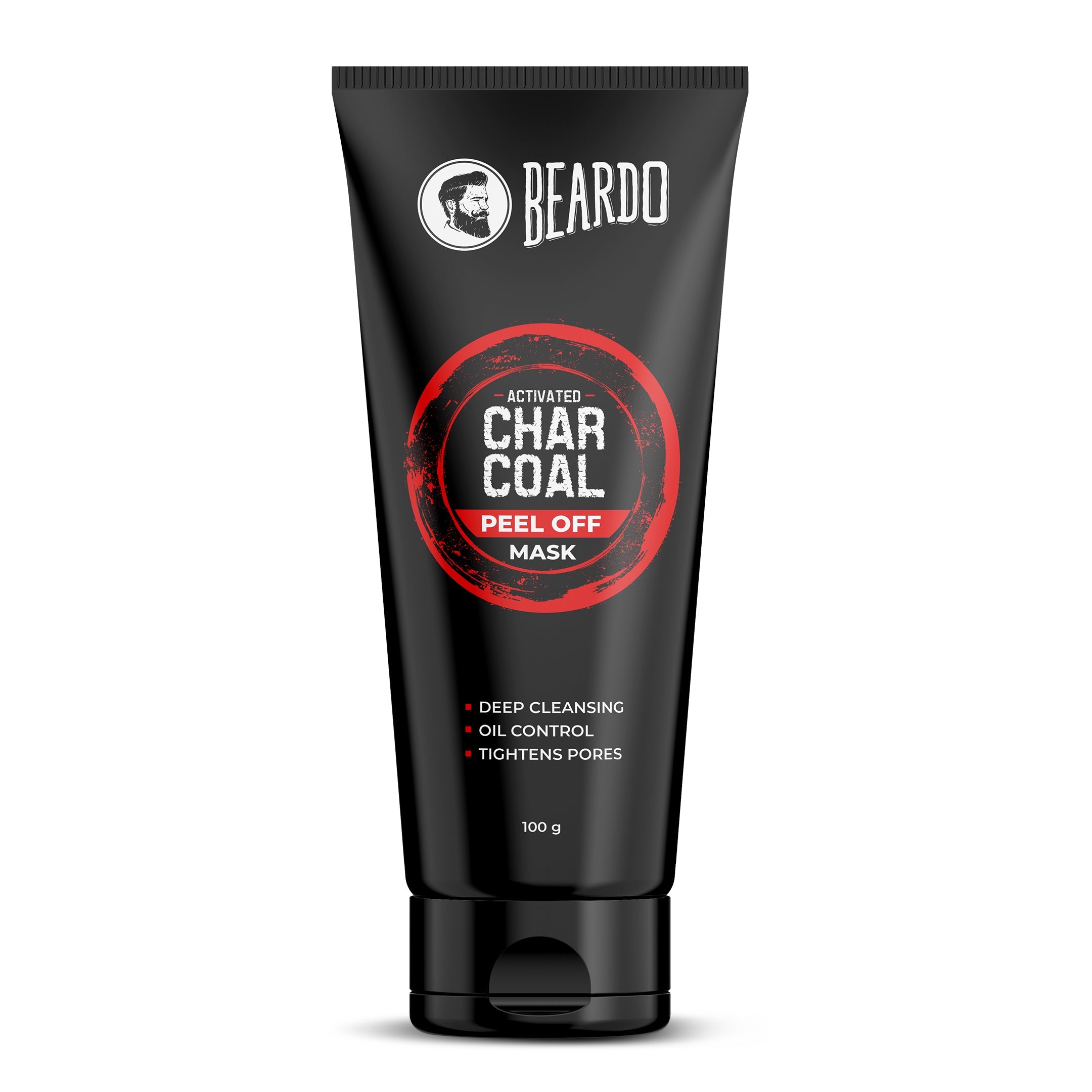 Beardo Activated Charcoal Peel Off Mask, 100g - Buy from Indicrest