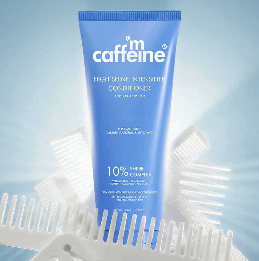 Mcaffeine Shine Intensifier glossy Hair Conditioner | 10% Shine Complex, 200g - Buy from Indicrest