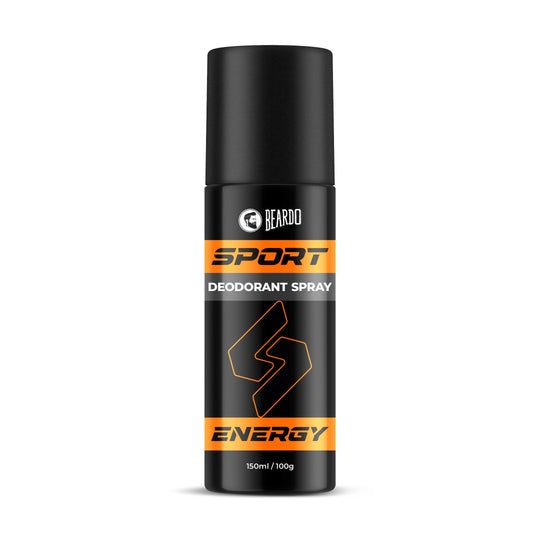 Beardo Sport Energy Deodorant Spray 150ml - Buy from Indicrest
