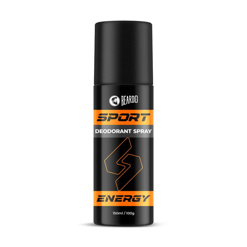 Beardo Sport Energy Deodorant Spray 150ml - Buy from Indicrest