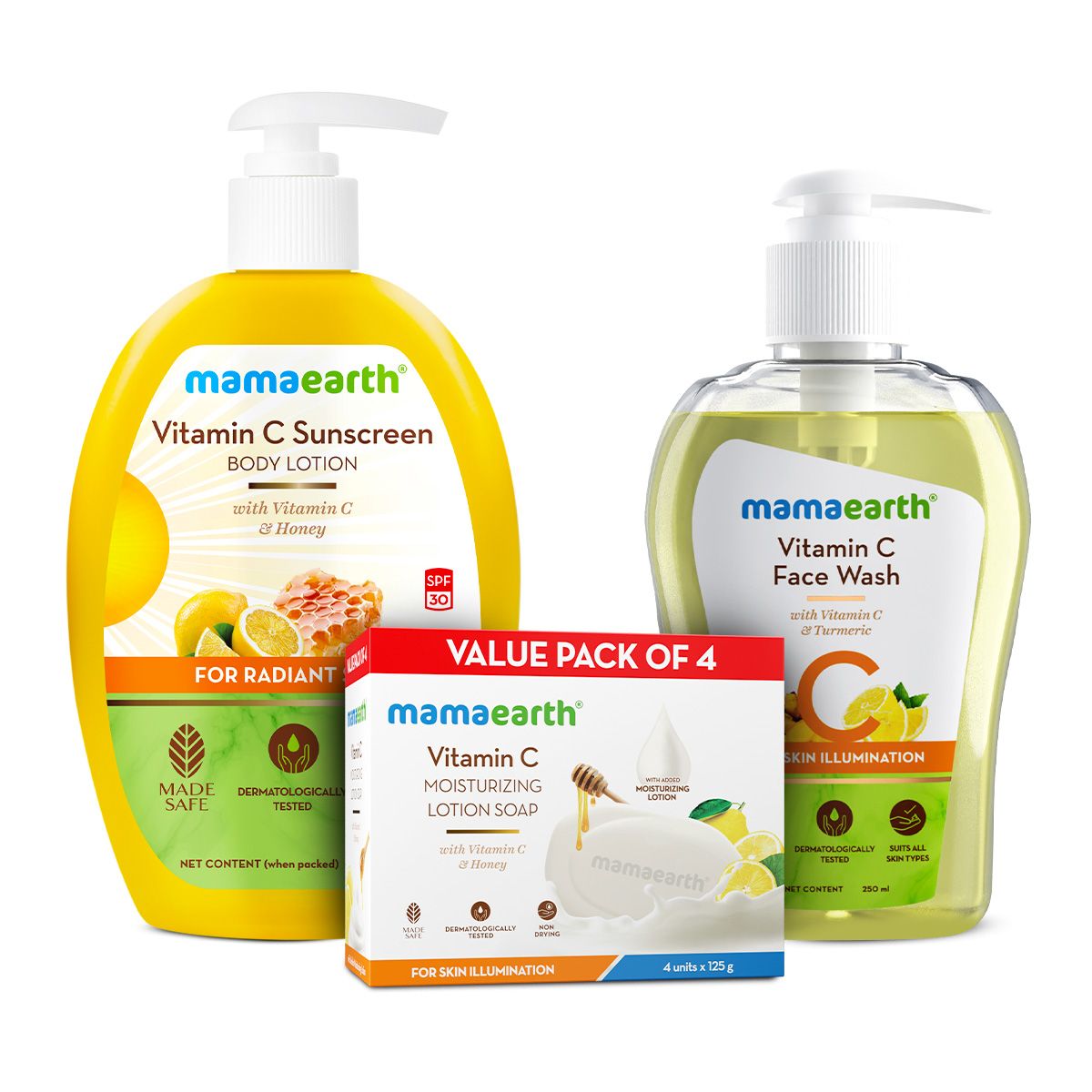 Mamaearth Vitamin C Skincare Kit - Buy from Indicrest