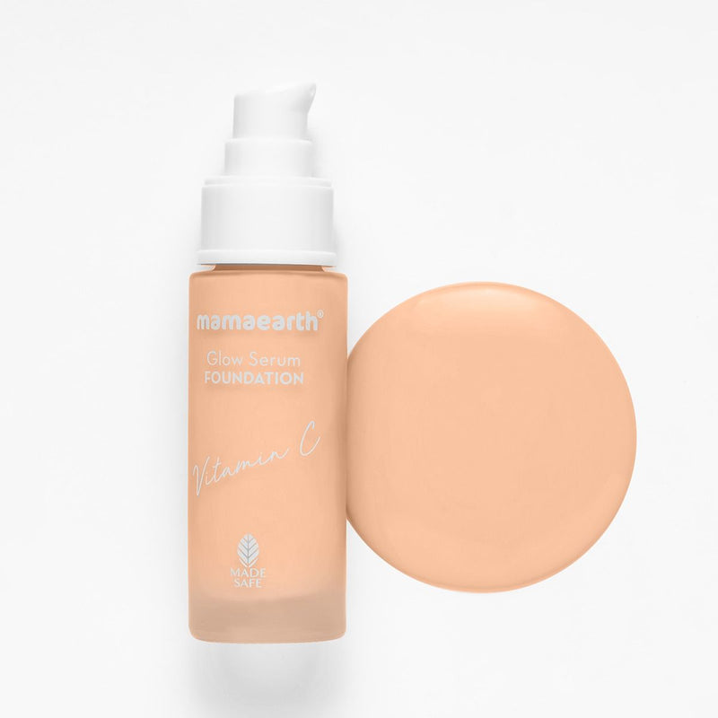 Mamaearth Glow Serum Foundation, 30ml | Ivory glow - Buy from Indicrest