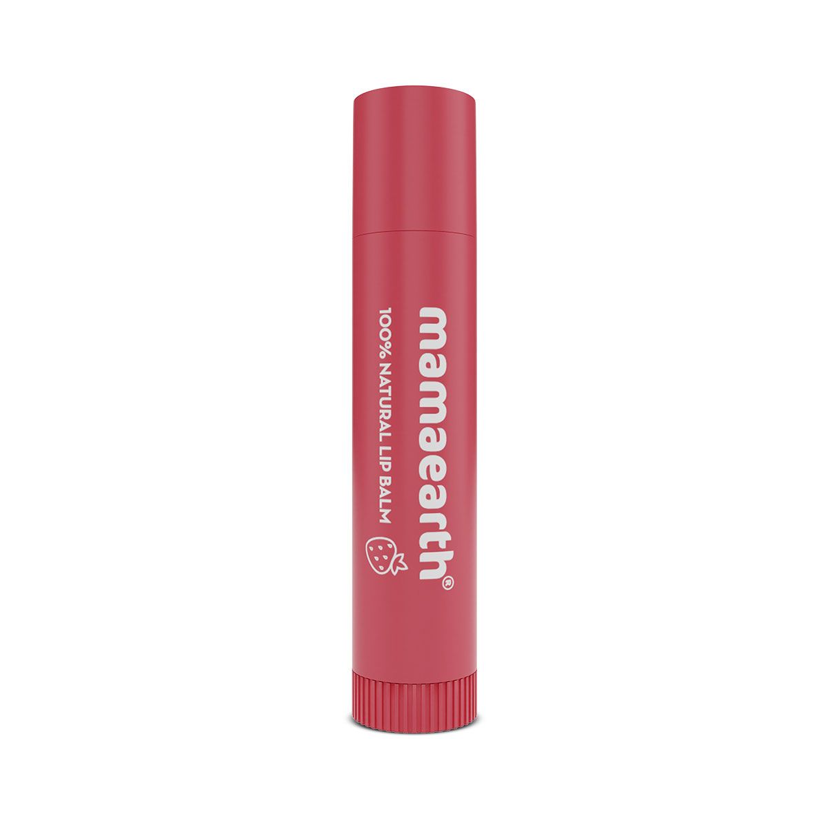 Mamaearth Nourishing Tinted 100% Natural Lip Balm with Vitamin E and Strawberry for Dry & Chapped Lips, 4g - Buy from Indicrest