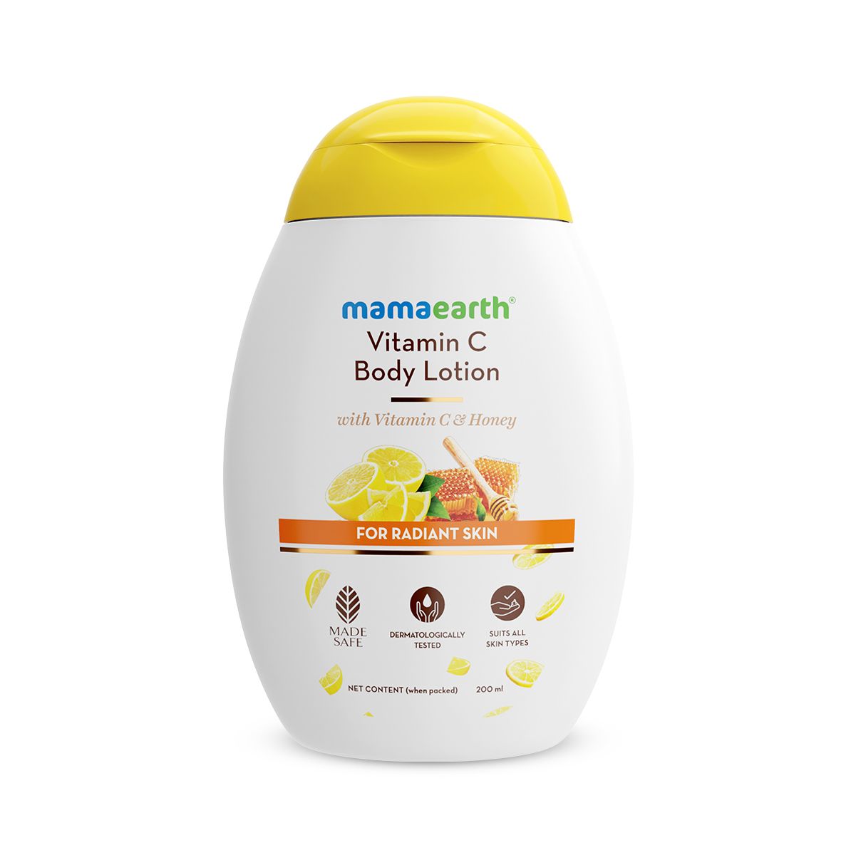 Mamaearth Vitamin C Body Lotion with Vitamin C & Honey for Radiant Skin, 200ml - Image 7 - Buy from Indicrest