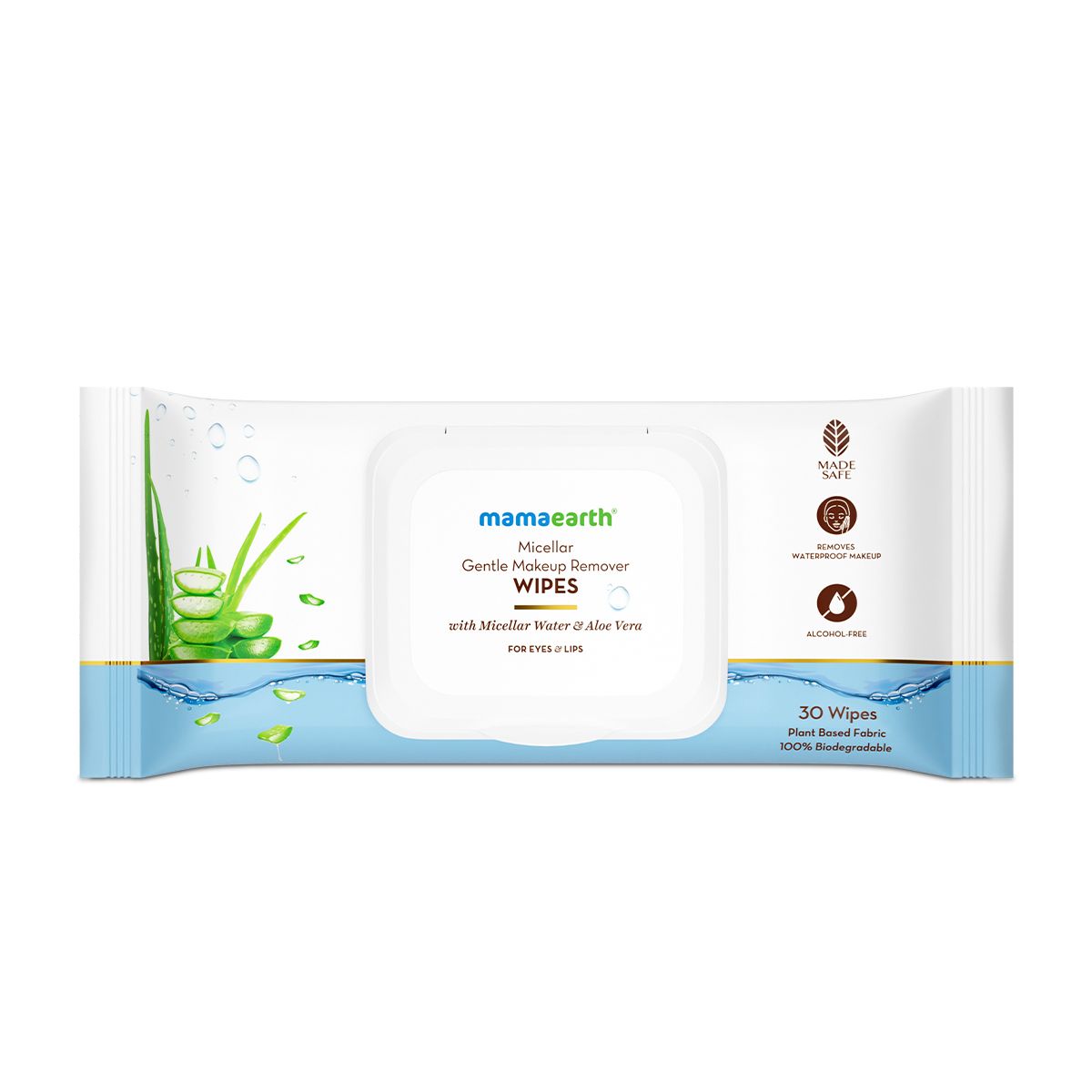 Mamaearth Micellar Gentle Makeup Remover Wipes, 30Nos - Image 5 - Buy from Indicrest