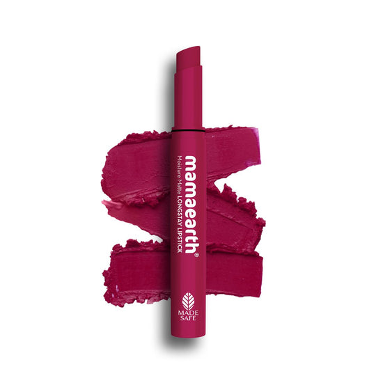 Mamaearth Moisture Matte Longstay Lipstick, 2g | Berrylicious Magenta - Buy from Indicrest