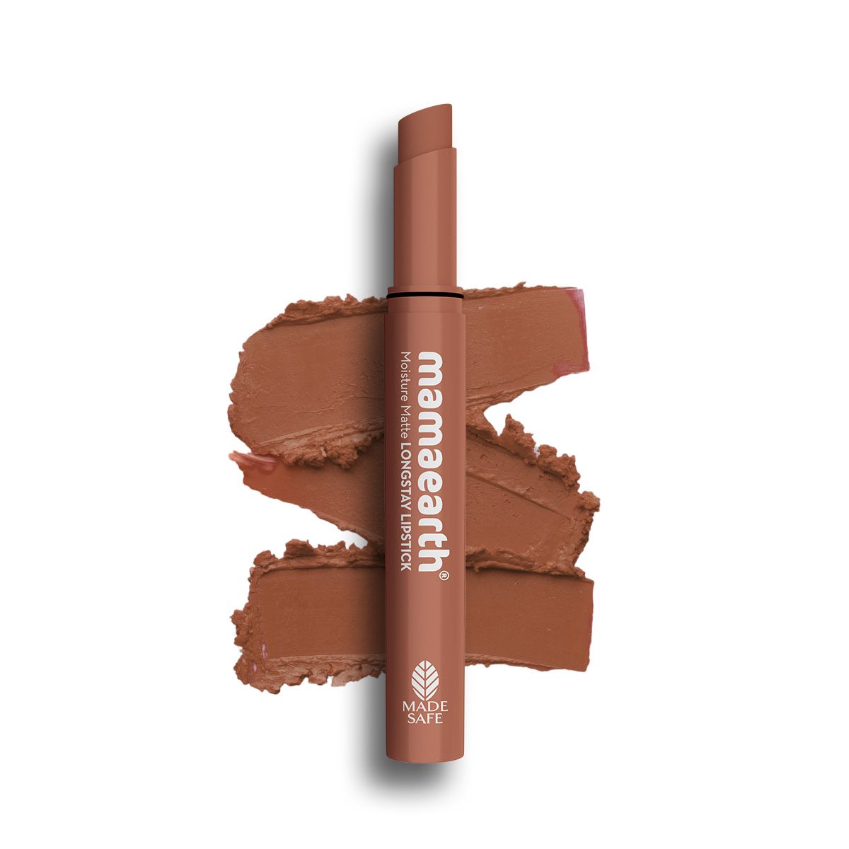 Mamaearth Moisture Matte Long Stay Lipstick, 2g | Cinnamon Nude - Buy from Indicrest