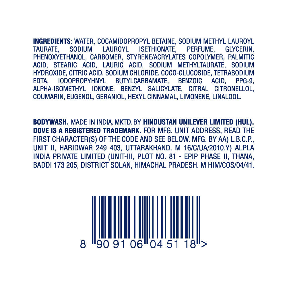 Dove Deep Moisture Body Wash, 300ml Buy at Indicrest Image 10