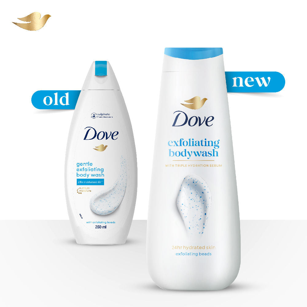 Dove Gentle Exfoliating Nourishing Body Wash, 250ml Buy at Indicrest Image 8