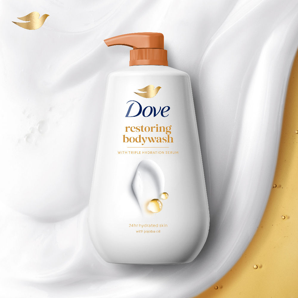 Dove Dryness Care Body Wash With Jojoba Oil, 800ml Buy at Indicrest