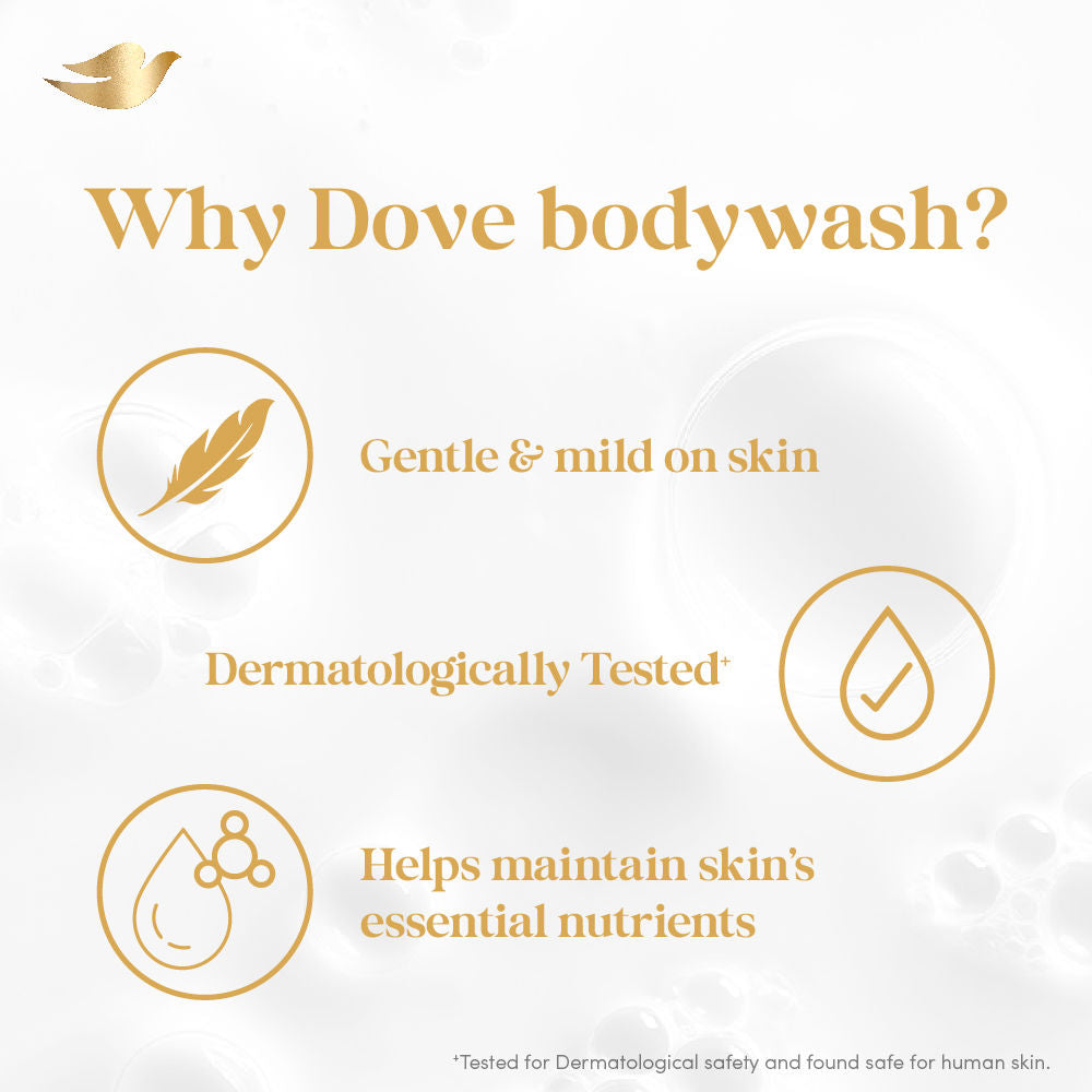 Dove Dryness Care Body Wash With Jojoba Oil, 800ml Buy at Indicrest Image 6
