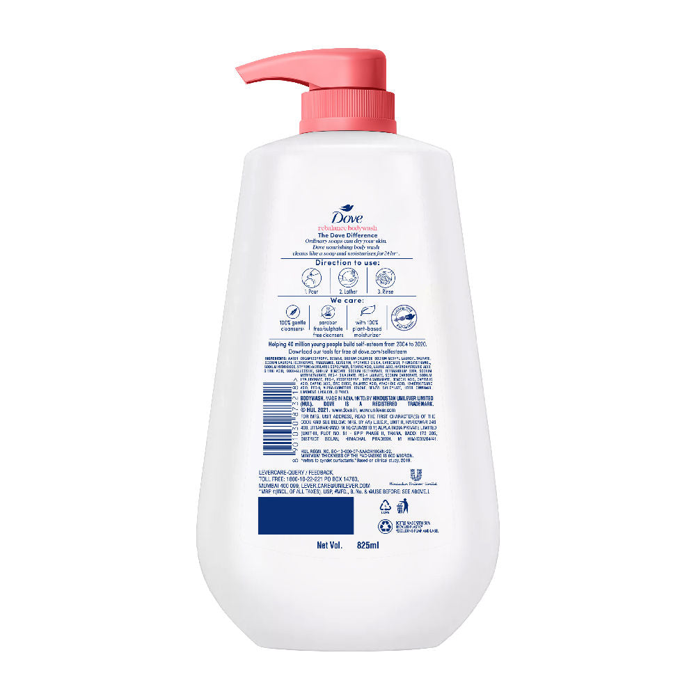 Dove Revitalizing Body Wash With Scented Peach And Vitamin C, 800ml Buy at Indicrest Image 11