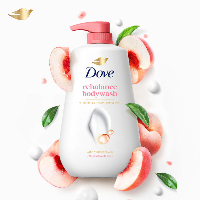 Dove Revitalizing Body Wash With Scented Peach And Vitamin C, 800ml Buy at Indicrest