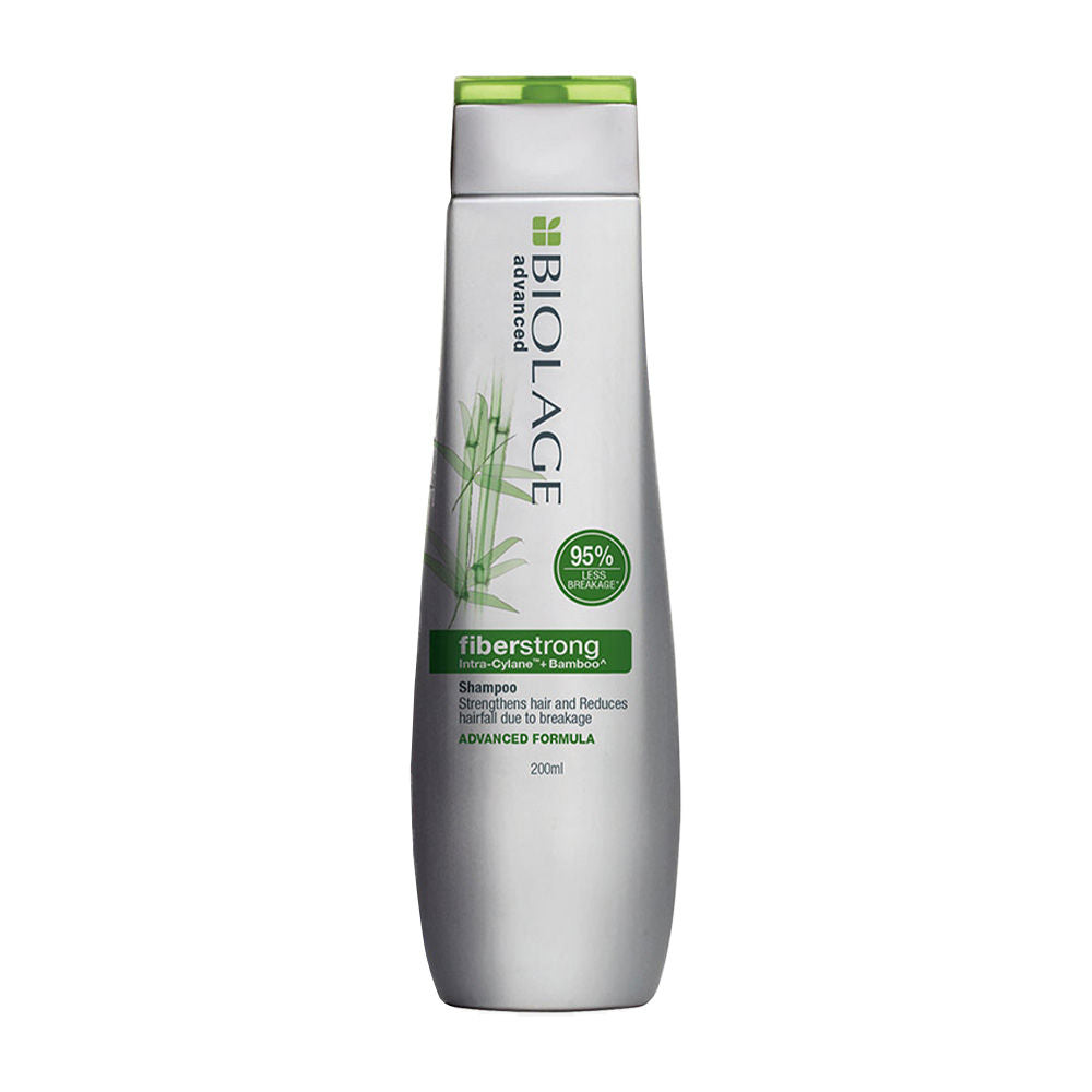 Biolage Fiberstrong Professional Shampoo for Hair Breakage, 12x Strength in Weak Hair, 200ml Buy at Indicrest Image 8