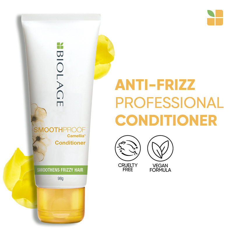 Biolage Smoothproof Professional Conditioner for Dry and Frizzy Hair, 72 HRS FRIZZ CONTROL, 98g Buy at Indicrest