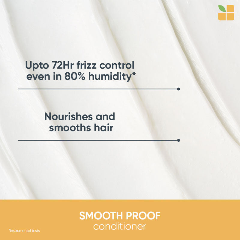 Biolage Smoothproof Professional Conditioner for Dry and Frizzy Hair, 72 HRS FRIZZ CONTROL, 196g Buy at Indicrest Image 5