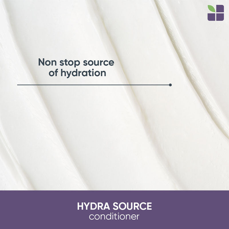 Biolage Hydrasource Plus Professional Conditioner with Aloe, Moisturizes & Hydrates Dry Hair, 98g Buy at Indicrest Image 5