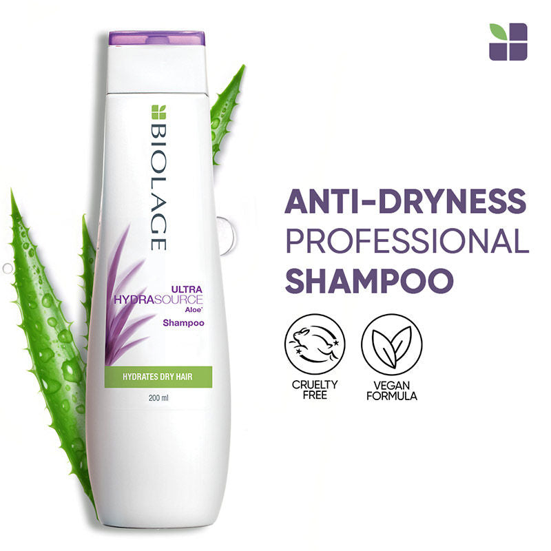 Biolage Hydrasource Plus Professional Shampoo, Moisturizes & Hydrates Dry Hair, 200ml Buy at Indicrest