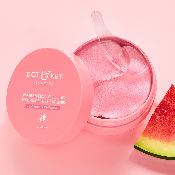 Dot & Key Watermelon Cooling Under Eye Patches, 60 pcs