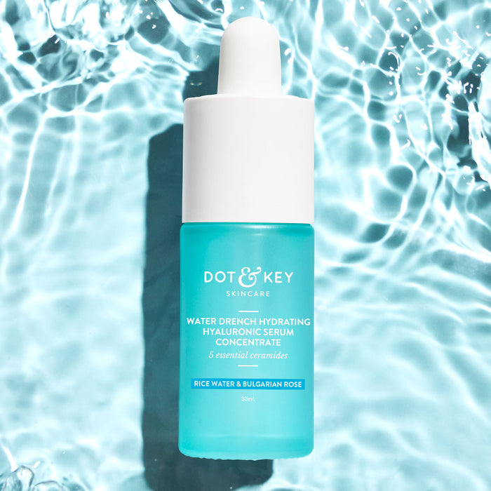Dot & Key Water Drench Hyaluronic Serum with Ceramides, Intense Hydration, 30m
