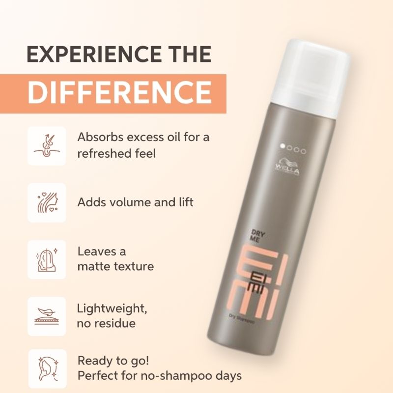 Wella Professionals Eimi Dry Me Dry Shampoo, 65ml Buy at Indicrest Image 2