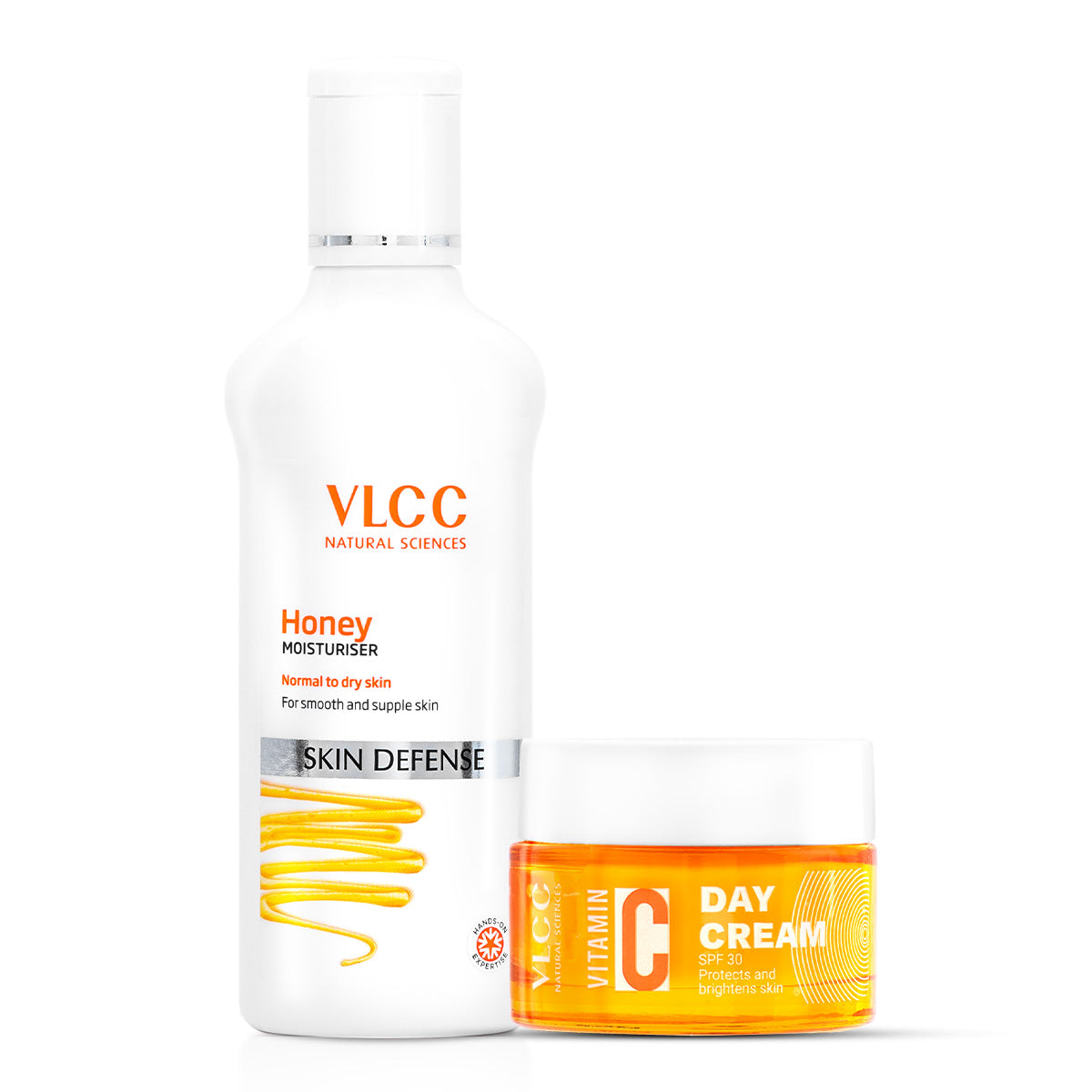 VLCC Honey Moisturiser and Vitamin C Day Cream with SPF 30  Combo - Buy from Indicrest