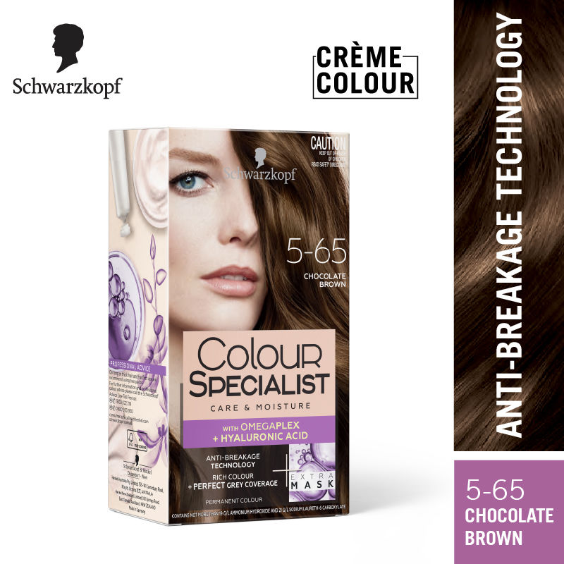 Schwarzkopf Colour Specialist Permanent Hair Colour - 5.65 Chocolate Brown, 165ml