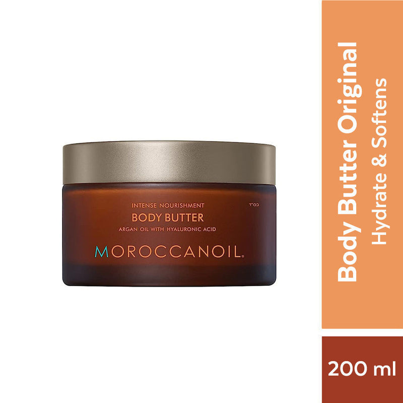 Moroccanoil Body Butter | Argan Oil Shea&Mango Butters | Intense Hydration Nourish for Soft, Smooth Skin, 200ml, Buy from Indicrest