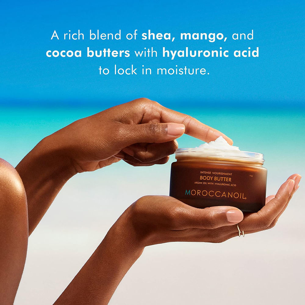 Moroccanoil Body Butter | Argan Oil Shea&Mango Butters | Intense Hydration Nourish for Soft, Smooth Skin, 200ml