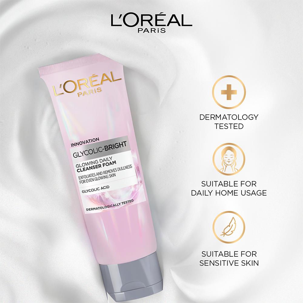 L'Oreal Paris Glycolic Bright Day Regime Combo, 3 pieces Buy at Indicrest Image 2