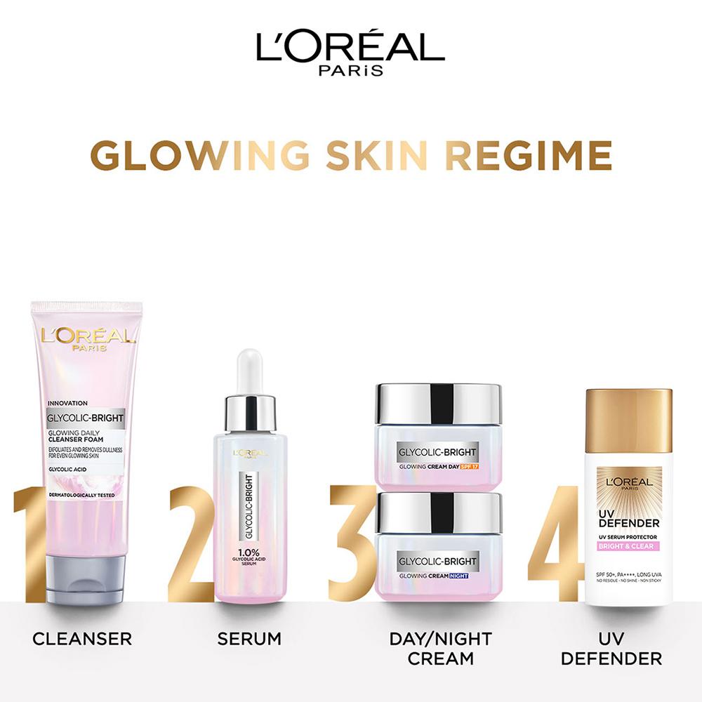 L'Oreal Paris Glycolic Bright Day Regime Combo, 3 pieces Buy at Indicrest Image 7
