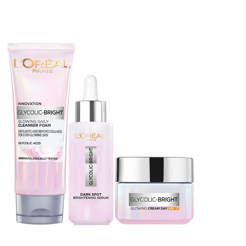 L'Oreal Paris Glycolic Bright Day Regime Combo, 3 pieces Buy at Indicrest Image 8