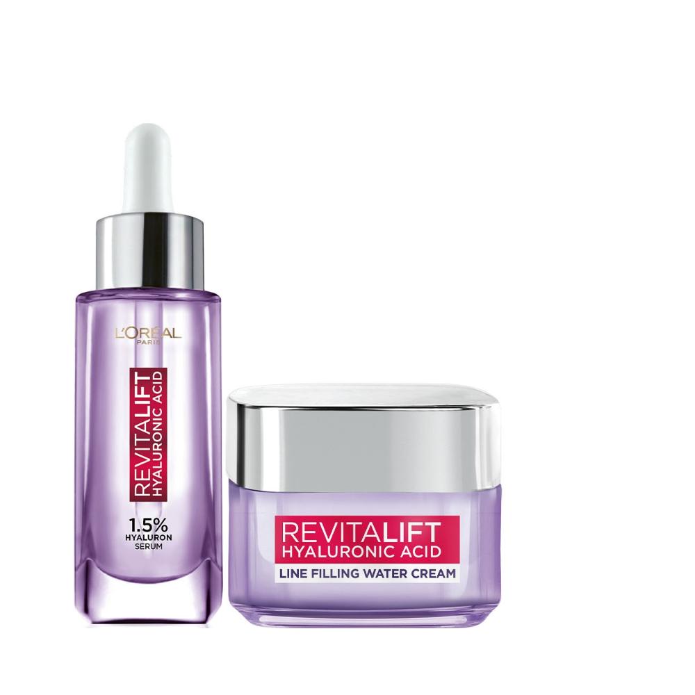 L'Oreal Paris Revitalift Hyaluronic Acid & Skin Barrier Boosting Duo Combo, 2 pieces Buy at Indicrest Image 9