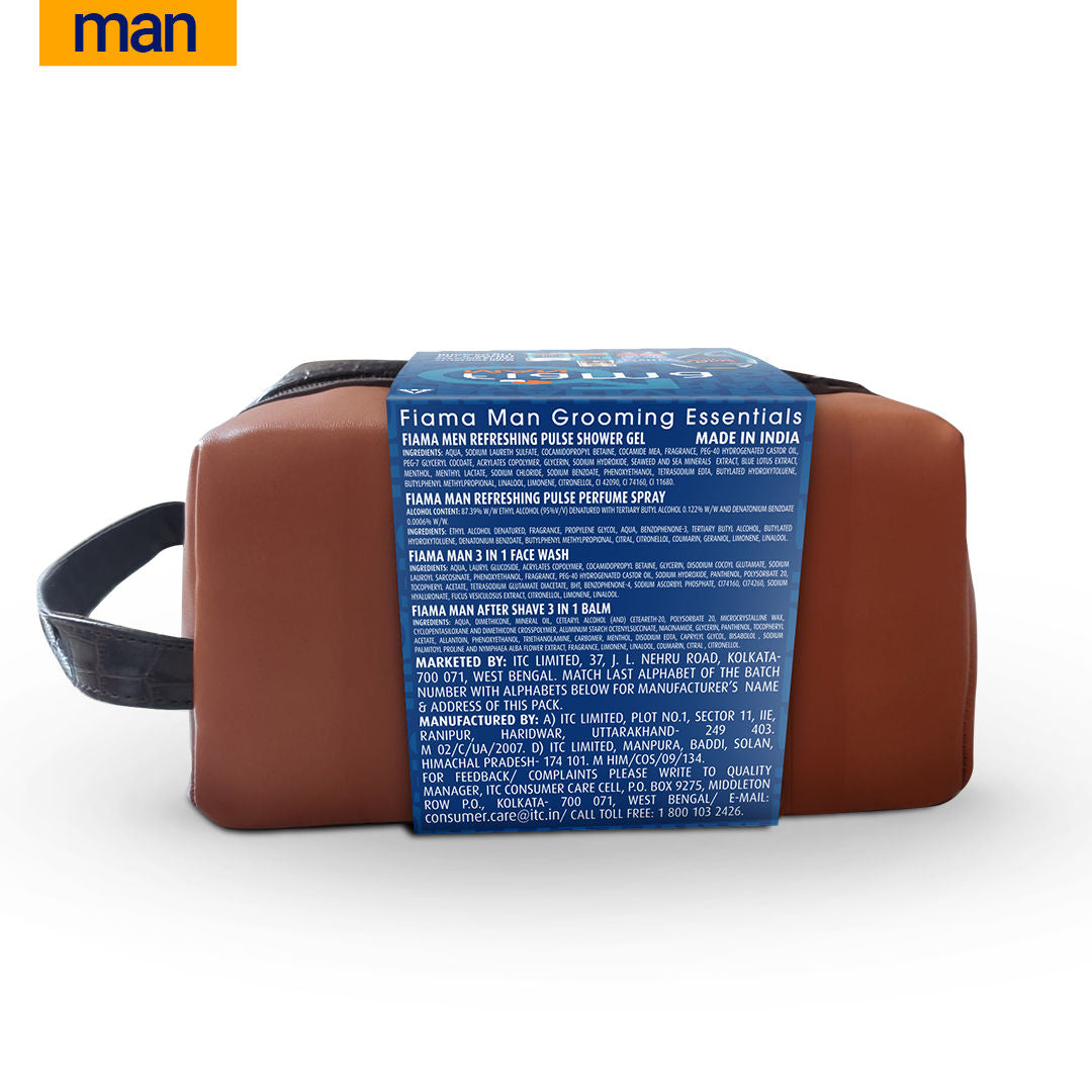 Fiama Man Grooming Essentials (Pack of 4), 520ml Buy at Indicrest Image 6